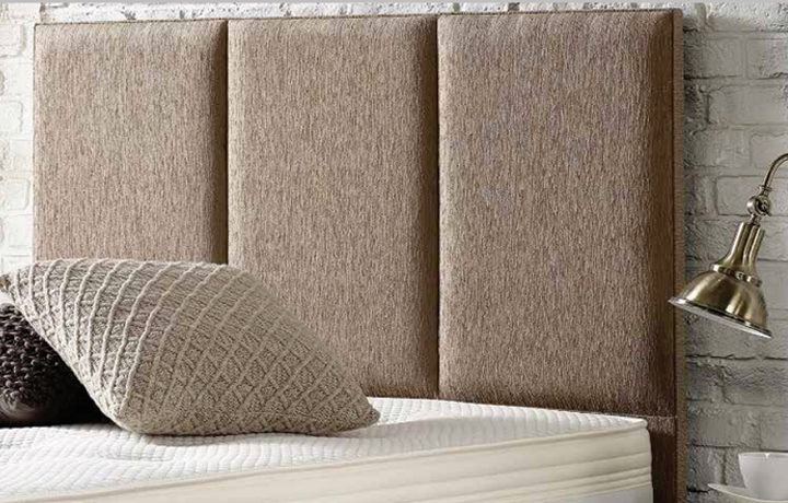 4ft6 Double Headboards - 4ft6 Buxton Floor-Standing Upholstered Headboard