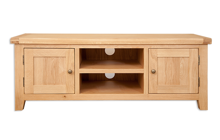 Windsor Natural Oak - Windsor Natural Oak Large TV Cabinet