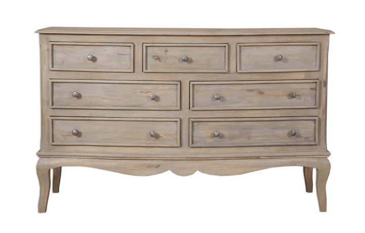 Chest Of Drawers - Montpellier Solid Mango 3 Over 4 Chest