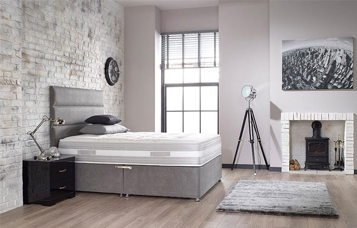 3ft Single Mattress & Divan Bases - 3ft Single Harpers Double Support 1000 Mattress