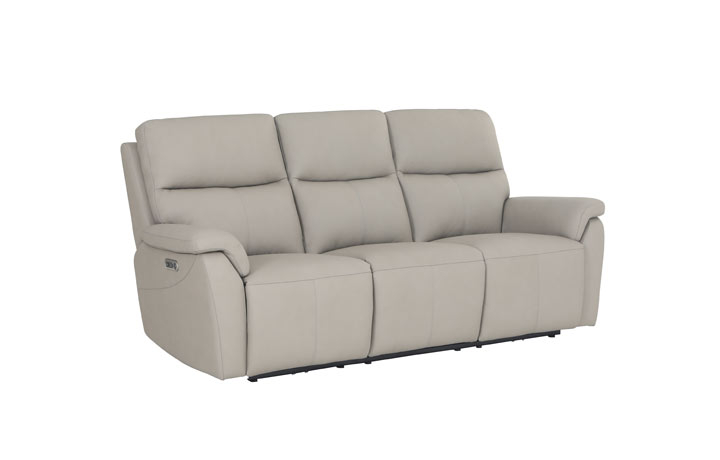 Paris Leather Collection - Paris Leather Reclining 3 Seater Sofa