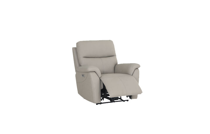 Paris Leather Collection - Paris Leather Reclining Arm Chair