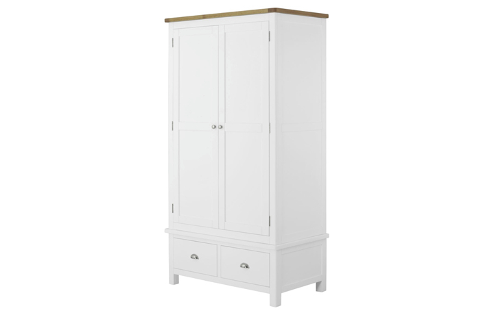 Pembroke White Painted Collection  - Pembroke White Painted Gents Wardrobe