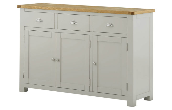 Pembroke Stone Painted Collection - Pembroke Stone Painted 3 Door Sideboard 