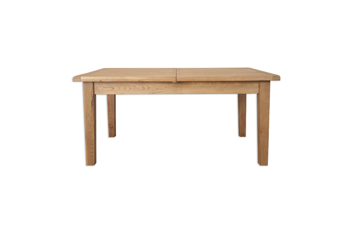 Oak Dining Tables - Windsor Rustic Oak 160-210cm Extending Dining Table