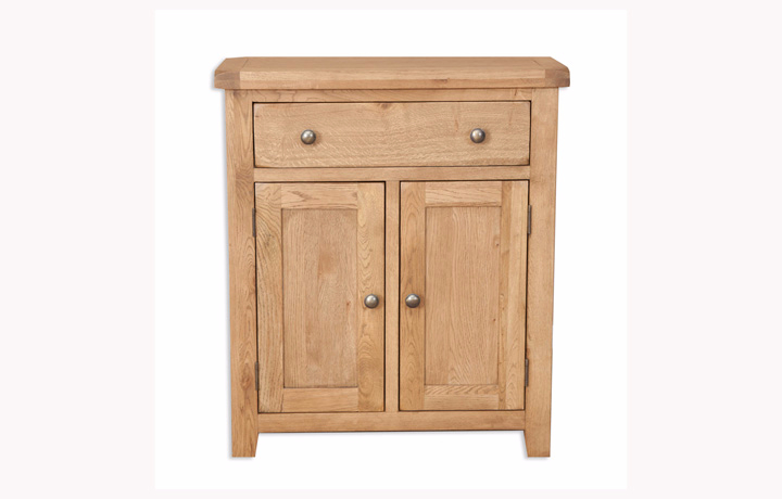 Windsor Rustic Oak - Windsor Rustic Oak Hall Cabinet