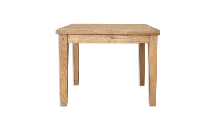 Windsor Rustic Oak - Windsor Rustic Oak 90cm Square Dining Table