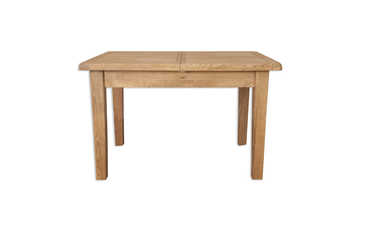 Windsor Rustic Oak - Windsor Rustic Oak 120-160cm Extending Dining Table 