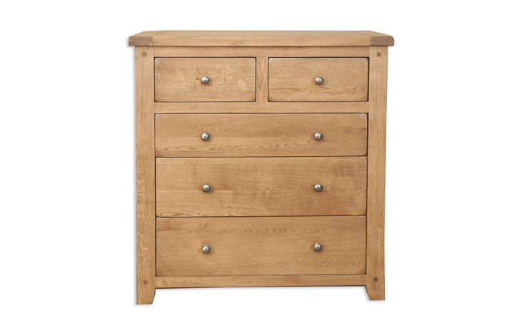 Windsor Rustic Oak - Windsor Rustic Oak 2 Over 3 Chest