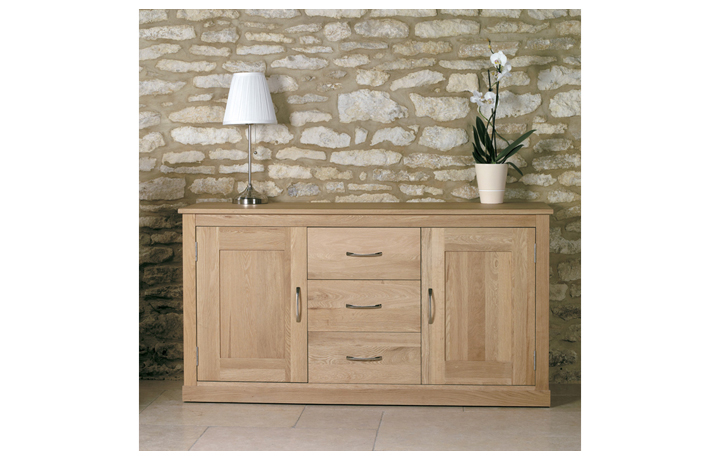 Pacific Oak Furniture Range - Pacific Oak  Large Sideboard 