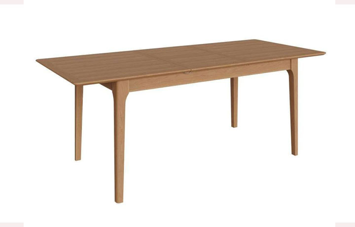 Oak Dining Tables - Odense Oak 160-210cm Butterfly Extending Table