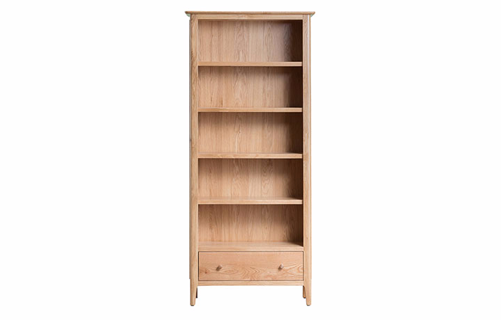 Bookcases - Odense Oak Large Bookcase