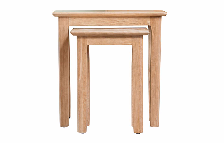 Odense Oak Furniture Collection - Odense Oak Nest Of 2 Tables