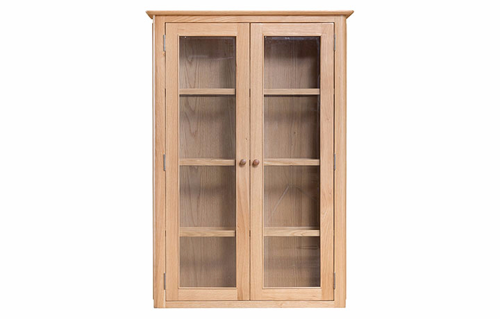 Display Cabinets - Odense Oak Small Dresser Top