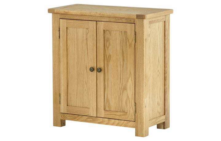 Pembroke Oak Collection - Pembroke Oak 2 Door Cabinet