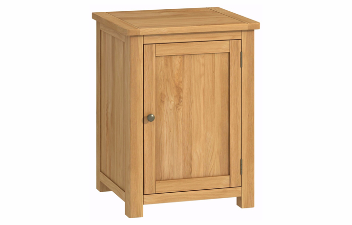 Office Furniture - Pembroke Oak Office 1 Door Cabinet