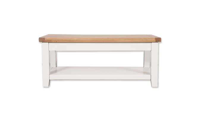 Coffee & Lamp Tables - Henley White Painted Coffee Table