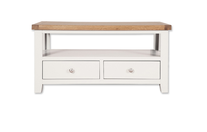 Painted Coffee Tables - Henley White Painted Coffee / TV Table