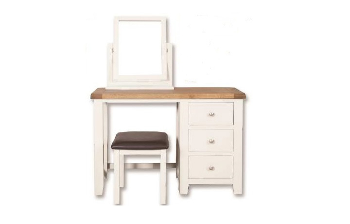 Dressing Tables & Stools - Henley White Painted Dressing Stool