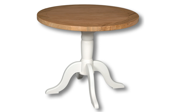 Dining Tables - Suffolk Painted 92cm Round Pedestal Table