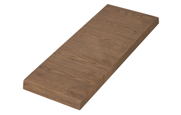 Boston Rustic Oak Furniture Collection - Boston Oak 35cm Extension Leaf For Star Base Table