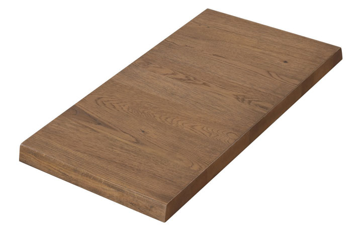 Boston Rustic Oak Furniture Collection - Boston Oak 50cm Extension Leaf For U Leg Table