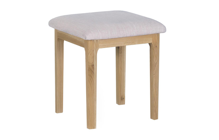 Dressing Tables & Stools - Odense Oak Dressing Table Stool