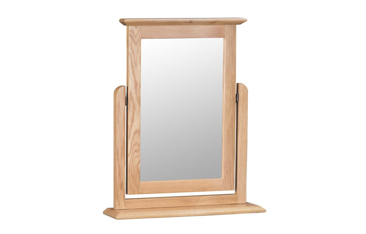 Odense Oak Furniture Collection - Odense Oak Trinket Mirror