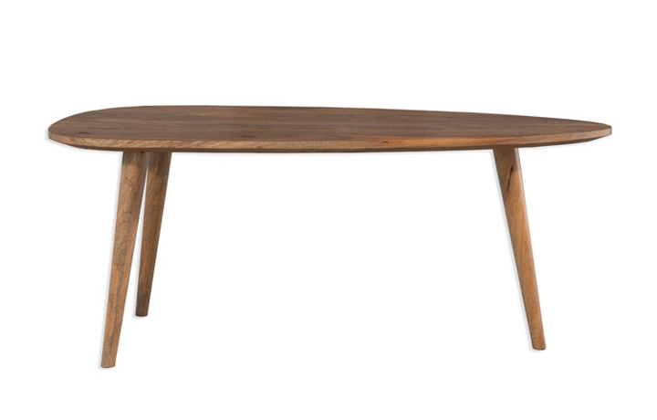 Malmo Solid Mango Wood  - Malmo Mango Abstract Coffee Table