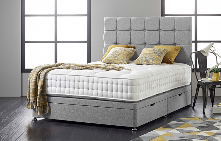 3ft Single Mattress & Divan Bases - 3ft Single Diplomat 1000 Mattress With Zero Gravity Technology