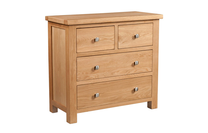 Lavenham Oak Furniture Collection - Lavenham Oak 2 Over 2 Chest