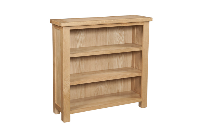 Oak Bookcases - Lavenham Oak 3ft Bookcase