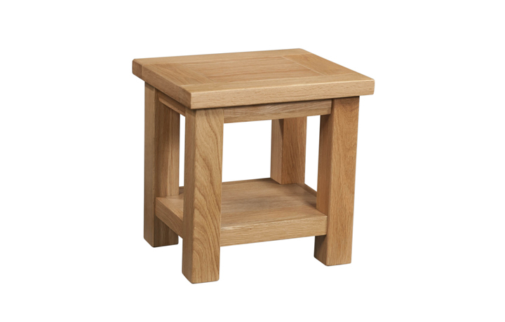 Coffee & Lamp Tables - Lavenham Oak Lamp Table