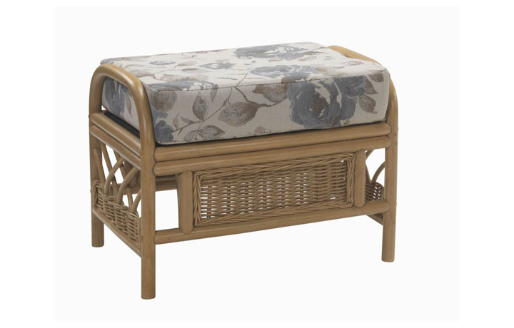 Jakarta Range in Natural Wash - Jakarta Footstool