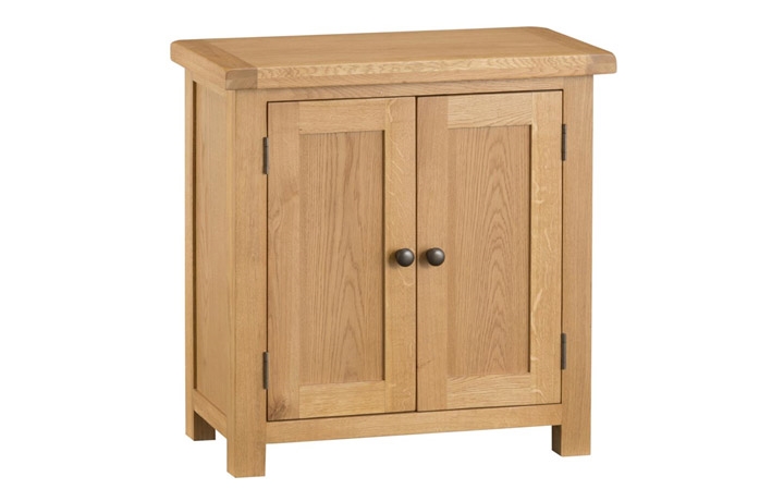 Sideboards & Cabinets - Burford Rustic Oak Cupboard
