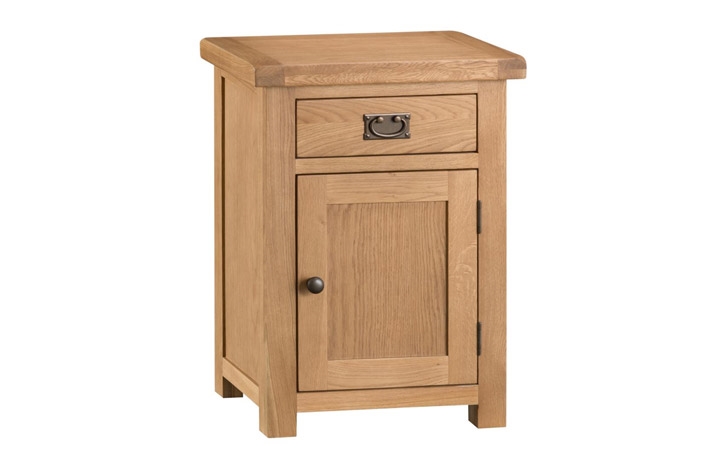 Burford Rustic Oak Collection - Burford Rustic Oak Small Cupboard