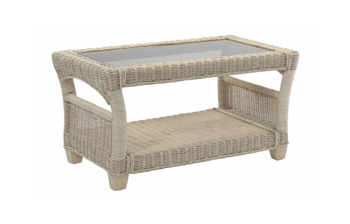 Dillon Rattan Range in Natural Wash - Dillon Coffee Table 