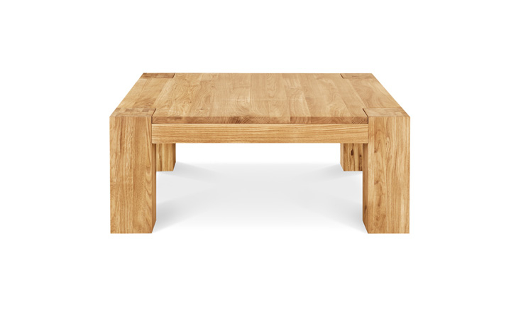 Oak Coffee Tables - Majestic Solid Oak Large Coffee Table  