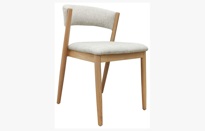 Origin Oak Furniture Collection - Origin Oak Upholstered Dining Chair (Natural)