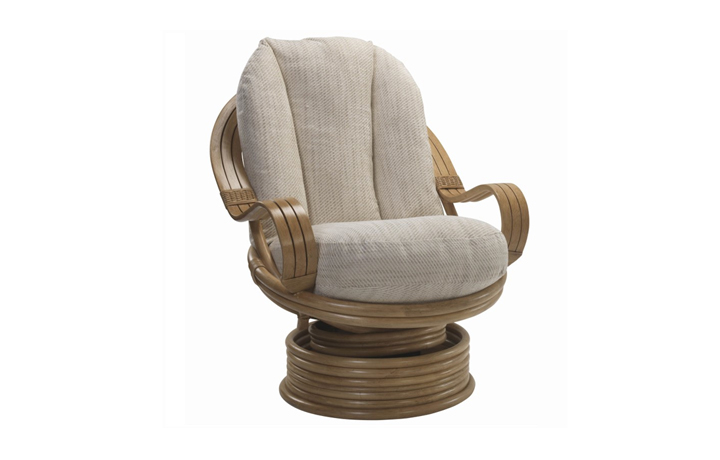 Malon Cane Range - Malon Swivel Rocking Chair Light Oak