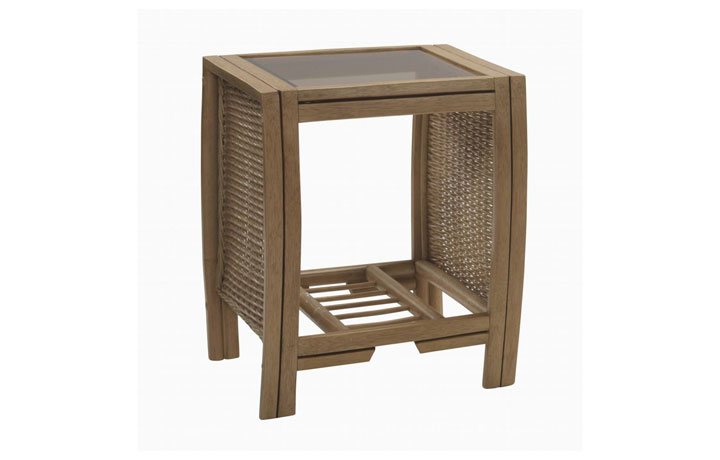 Maria Rattan Range - Maria Side Table Light Oak