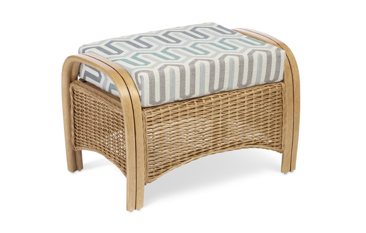 Maria Rattan Range - Maria Footstool Light Oak