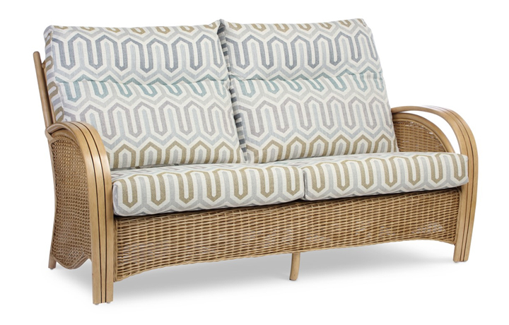 Maria Rattan Range - Maria 3 Seat Sofa Light Oak