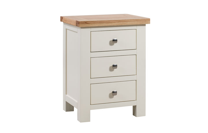 Bedsides - Lavenham Painted 3 Drawer Bedside