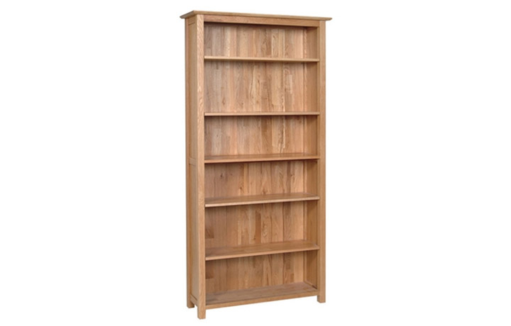 Woodford Solid Oak Collection - Woodford Solid Oak Tall Bookcase