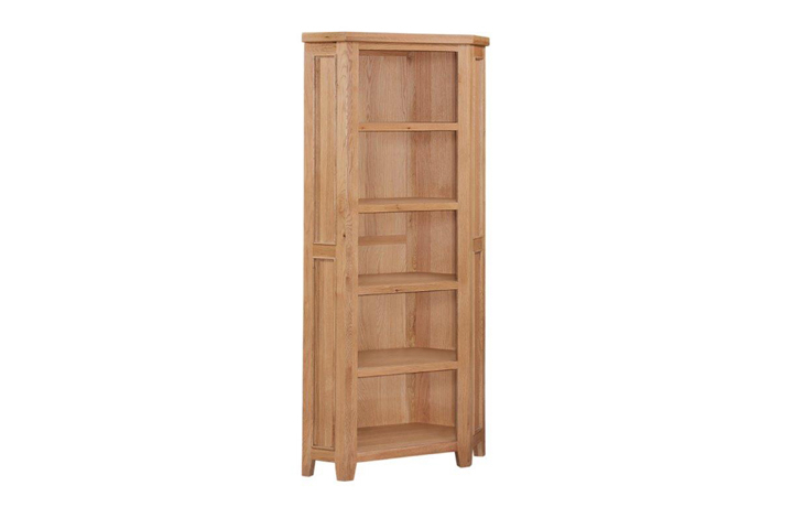 Royal Oak Collection - Royal Oak Tall Corner Bookcase