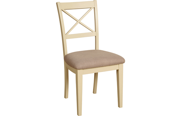 Painted Dining Chairs - Barden Painted X Back Dining Chair