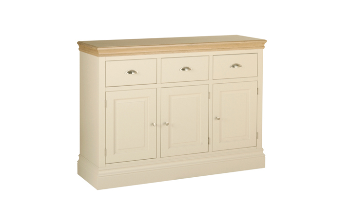 Barden Painted Collection - Various Colours - Barden Painted 3 Door 3 Drawer Medium Sideboard