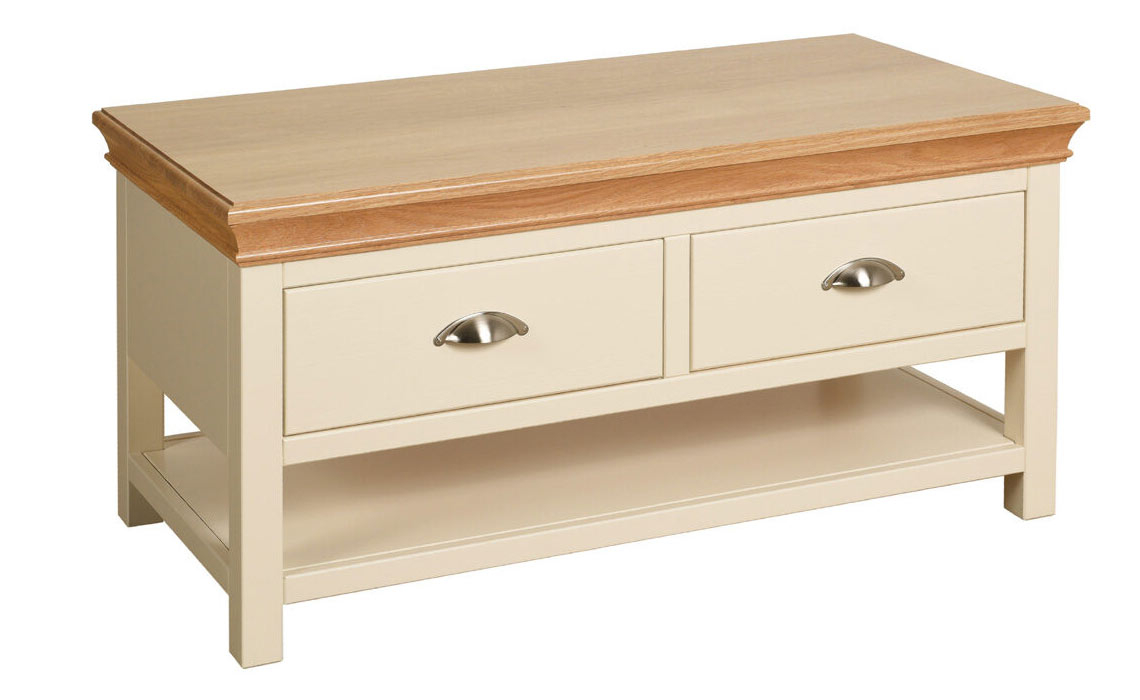 Barden Painted Collection - Barden Painted Coffee Table With 2 Drawers