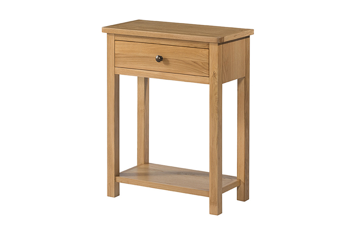 Thornby Oak Collection - Thornby Oak 1 Drawer Console Table